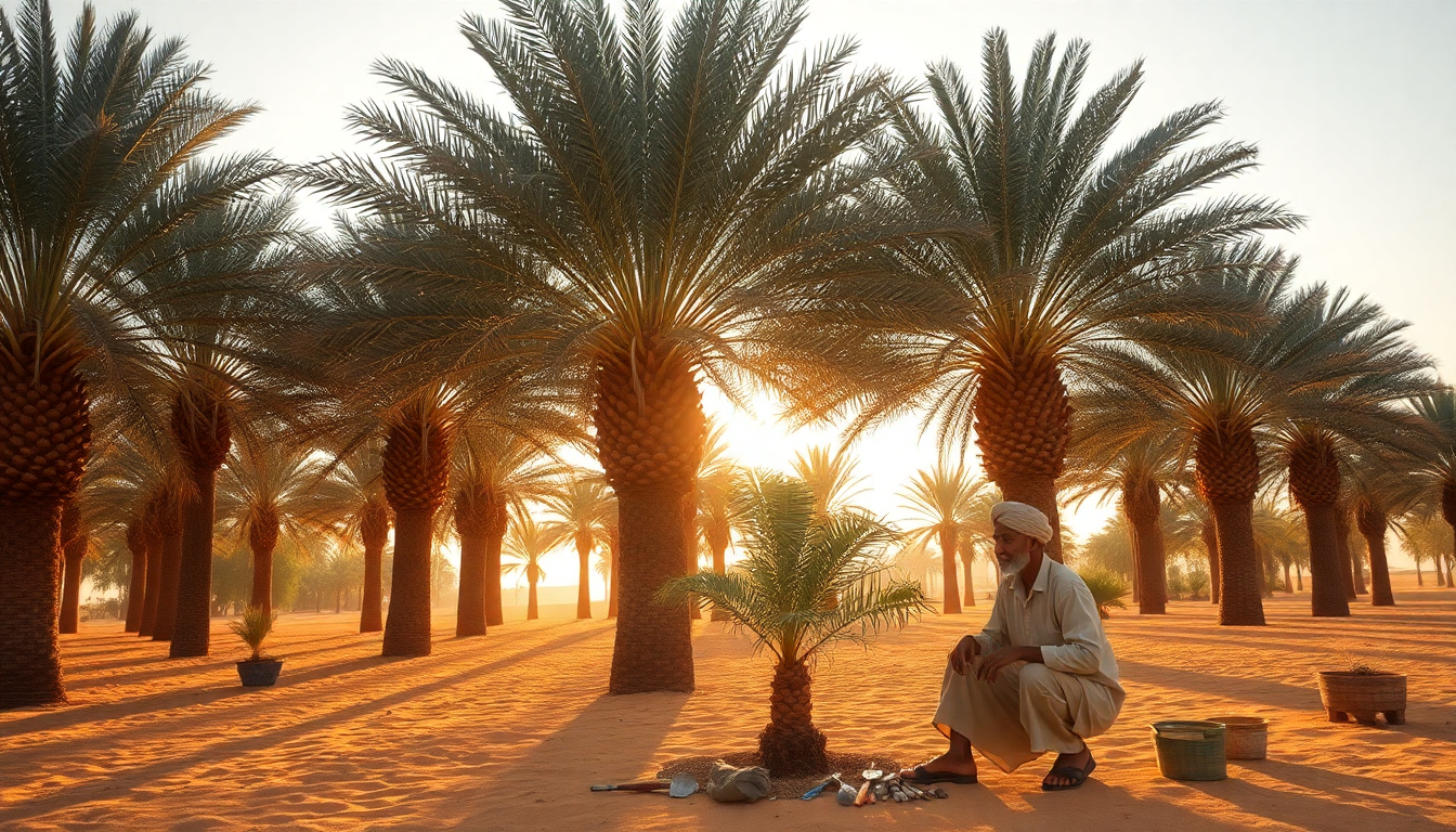 Unlocking the Secrets of Date Palms: A Guide to Growing and Caring for These Majestic Trees