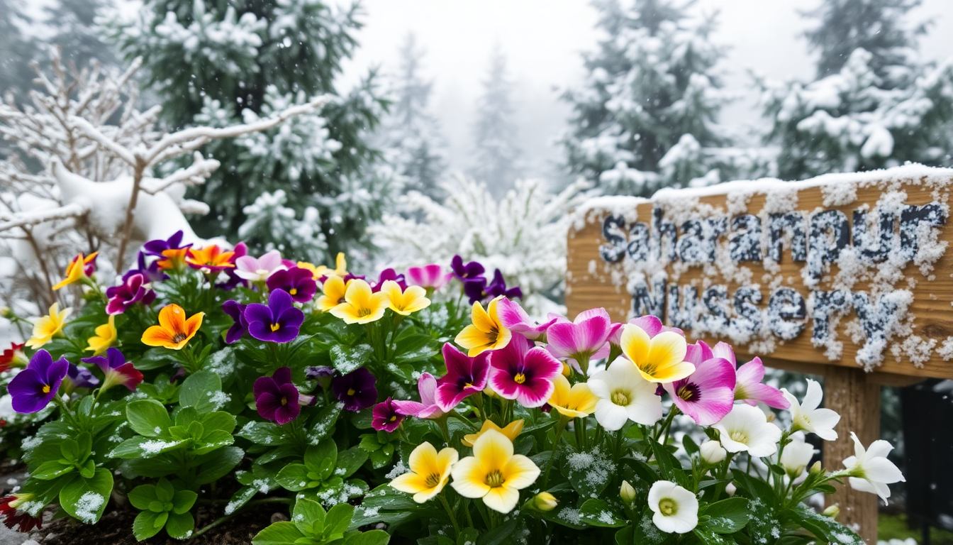 Discover the Beauty of Winter Flowers at Saharanpur Nursery
