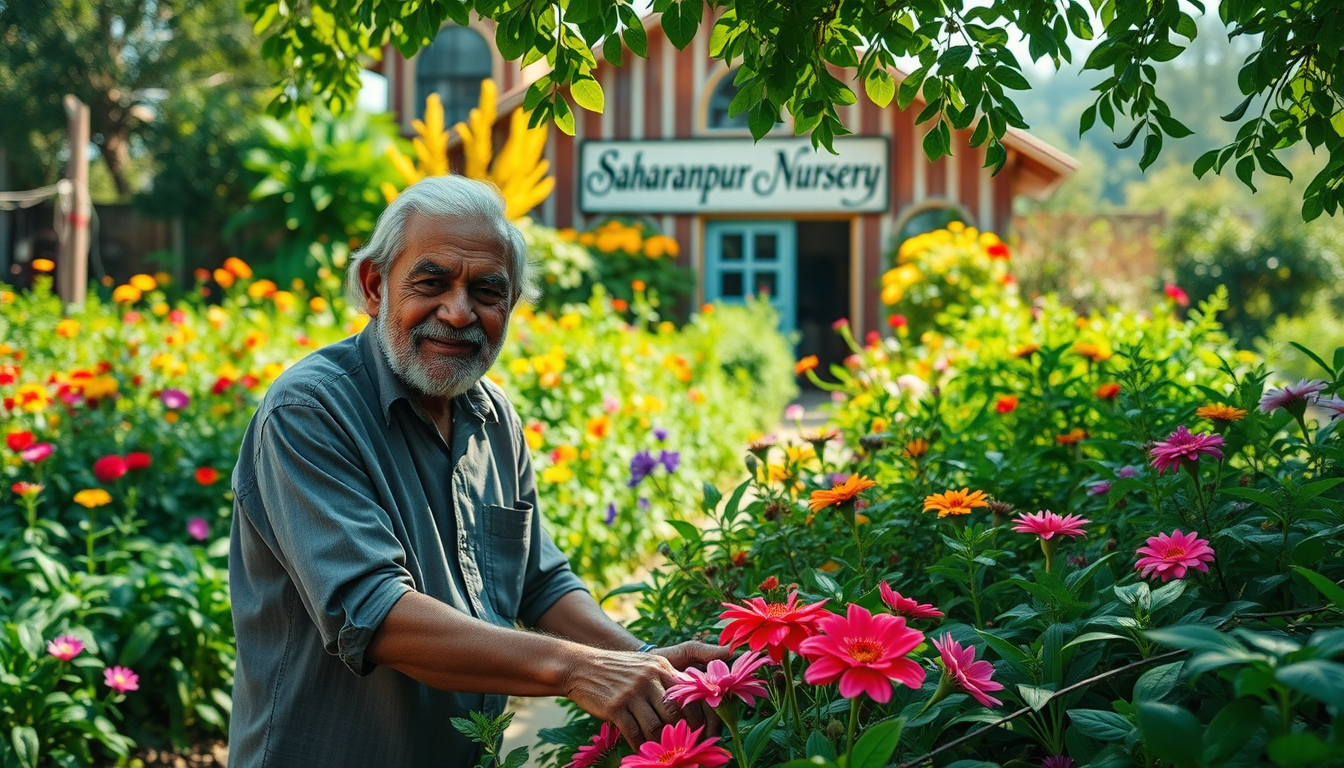 The Secrets to Thriving Gardens from Saharanpur Nursery in Gajraula