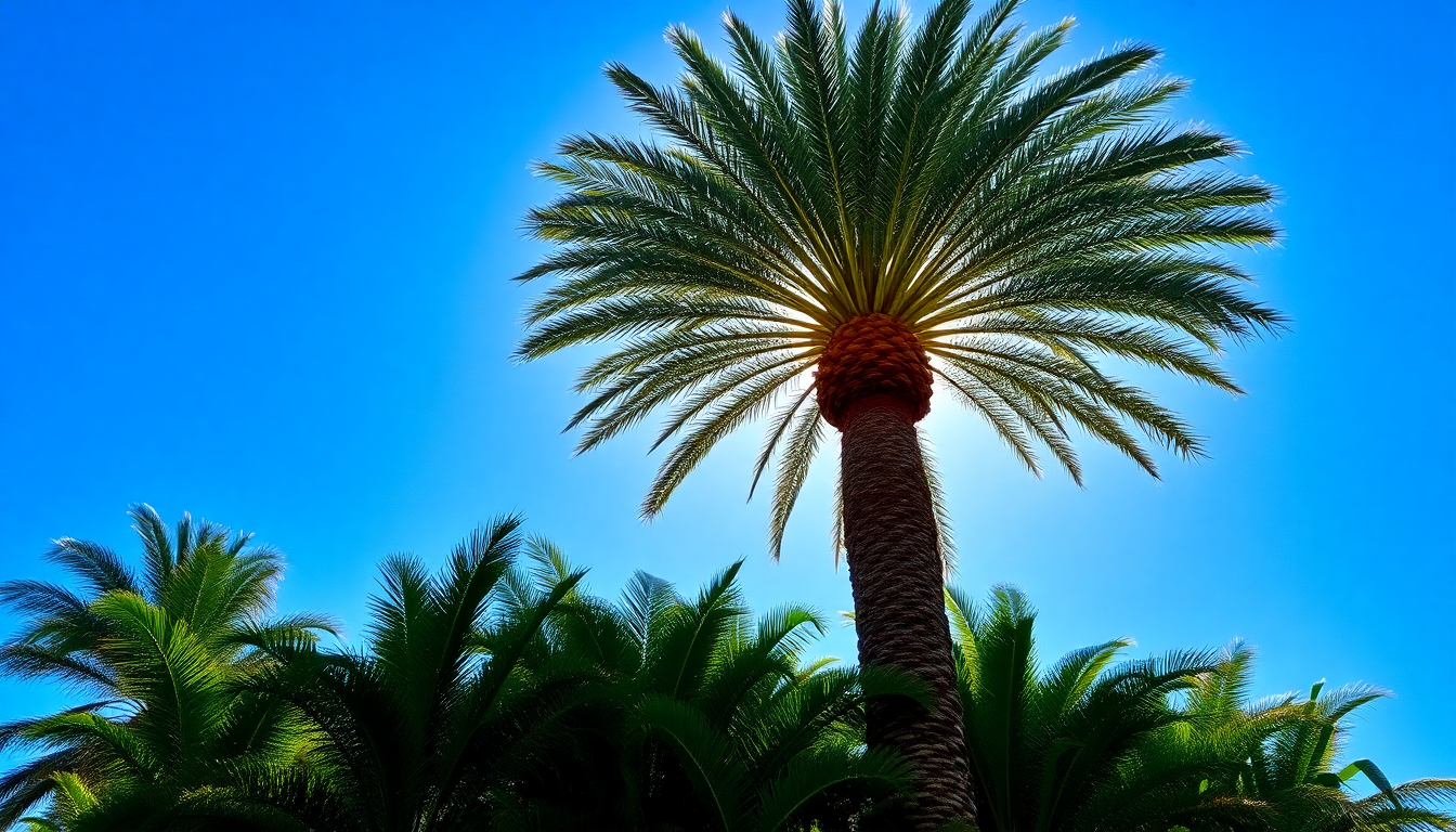 Discover the Majestic Canary Island Palm: A Tropical Delight for Your Outdoor Oasis