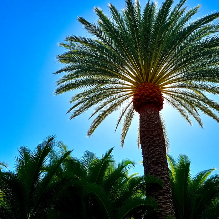 Discover the Majestic Canary Island Palm: A Tropical Delight for Your Outdoor Oasis