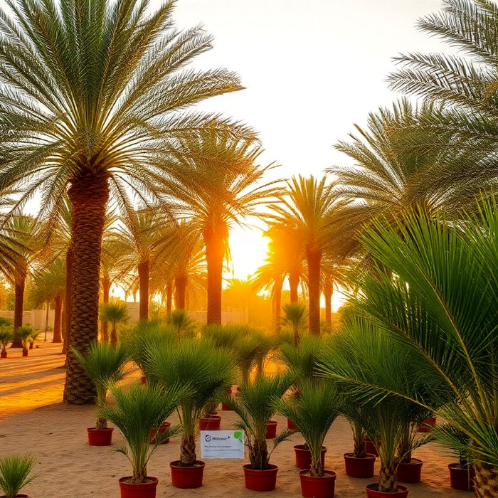 Discover the Beauty and Benefits of Date Palm Trees: Your Local Nursery's Offerings