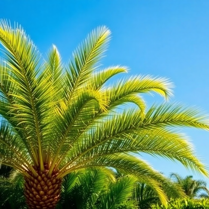 Discover the Allure of the Canary Palm: A Tropical Oasis for Your Outdoor Space