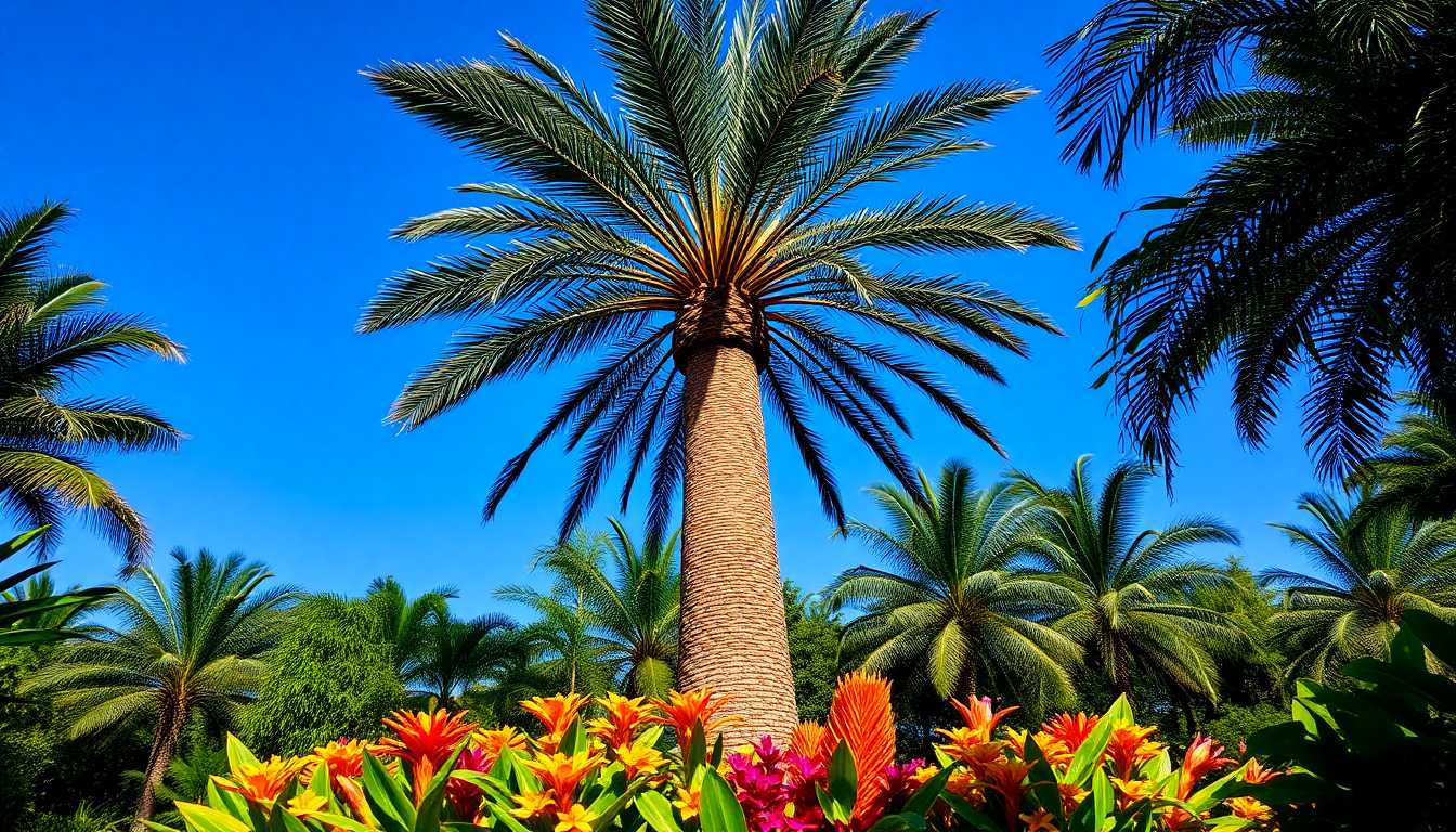 Discover the Majestic Canary Island Date Palm: A Tropical Delight for Your Landscape