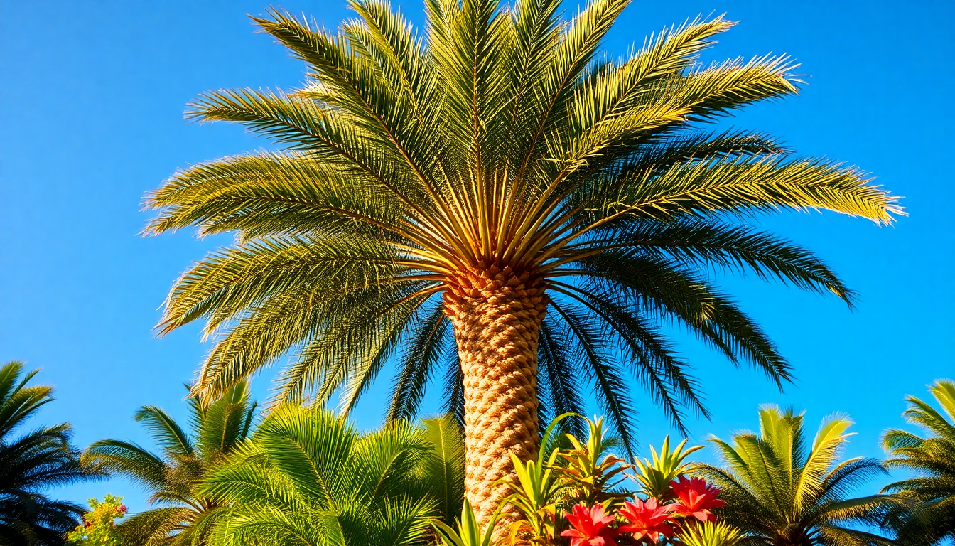 Discover the Majestic Canary Palm: A Tropical Delight for Your Landscape