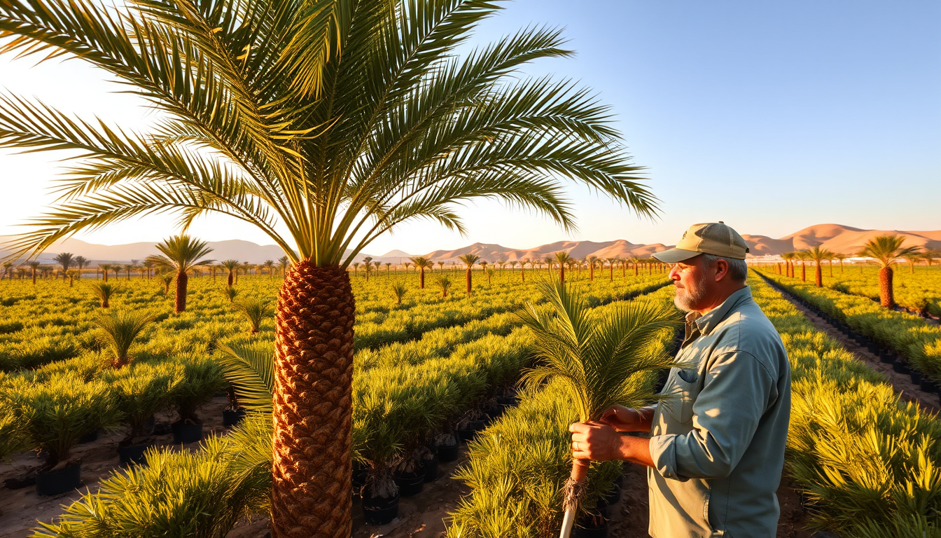 Top Date Palm Tree Nursery in Gajraula | Saharanpur Nursery