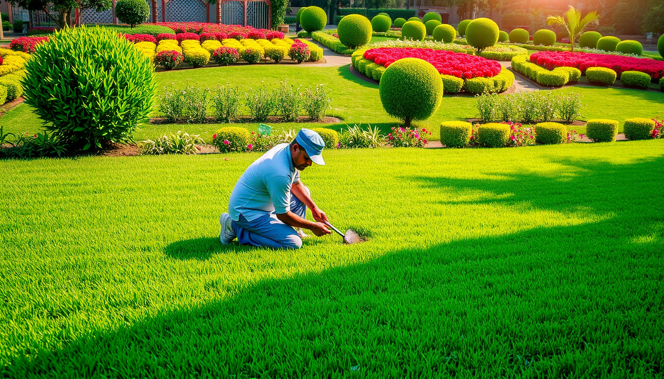 Creating a Beautiful Lawn with the Help of Saharanpur Nursery in Saharanpur