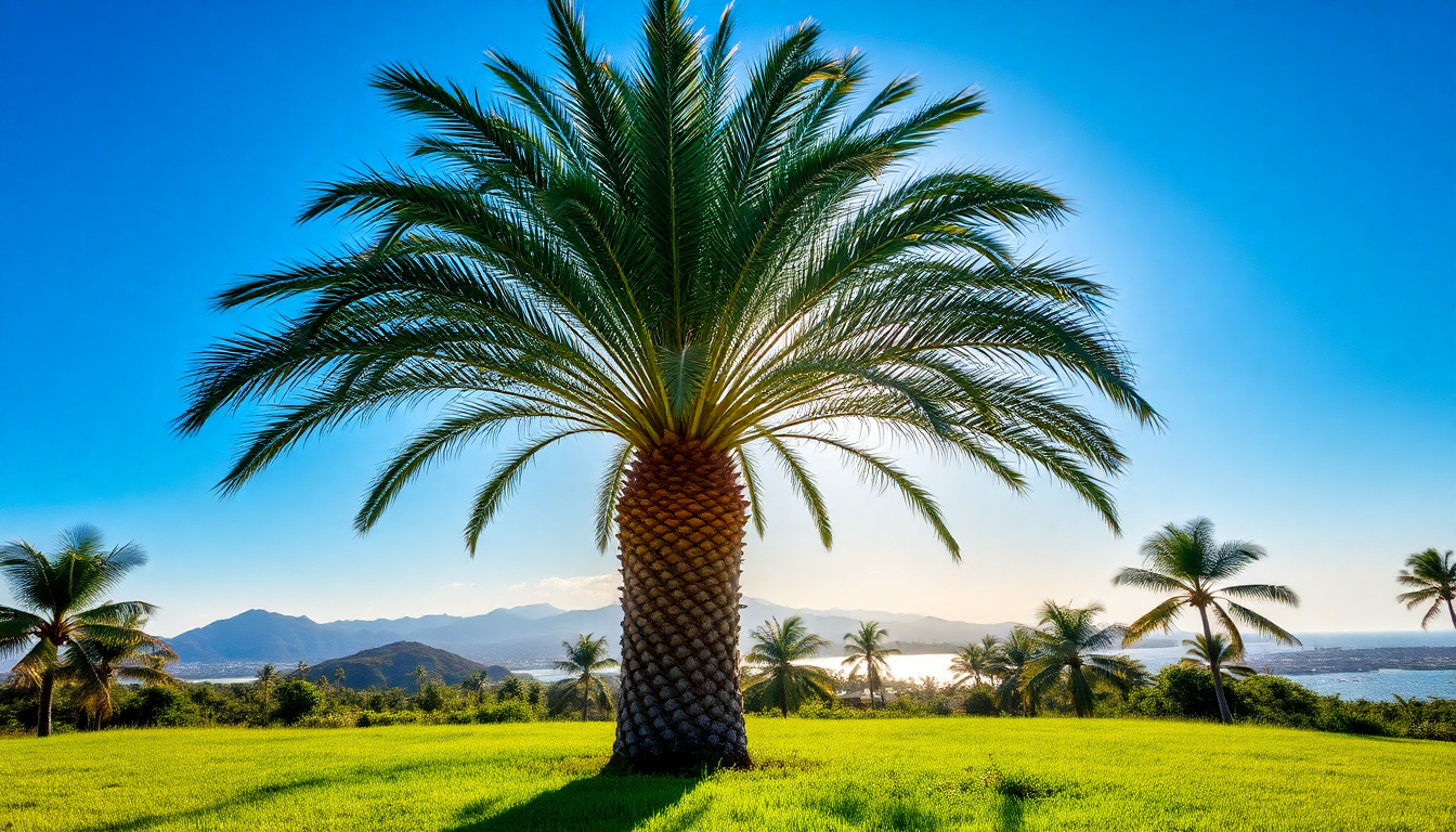 Discover the Beauty and Benefits of the Canary Palm Tree: A Comprehensive Guide