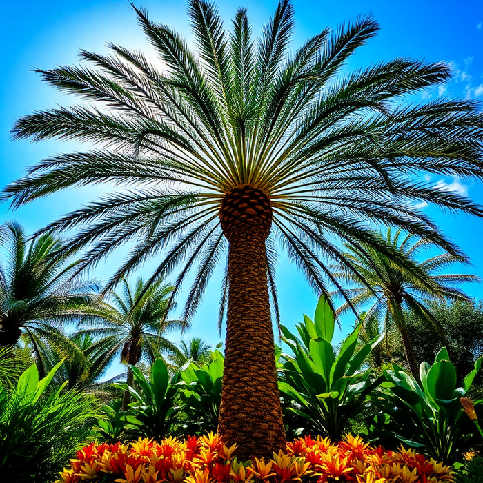 Discover the Majestic Canary Island Date Palm: A Tropical Treasure for Your Garden