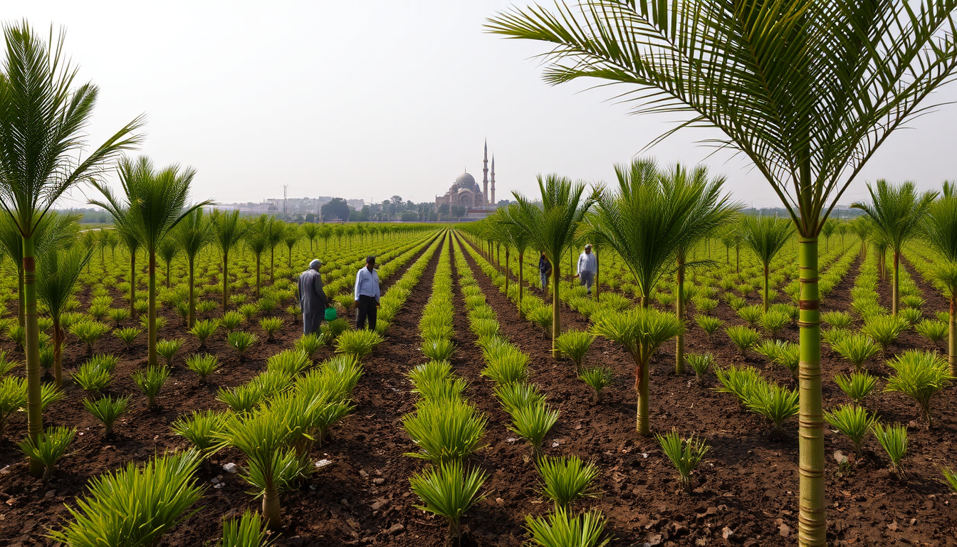 Bulk Date Palm Nursery in Saharanpur | Saharanpur Nursery
