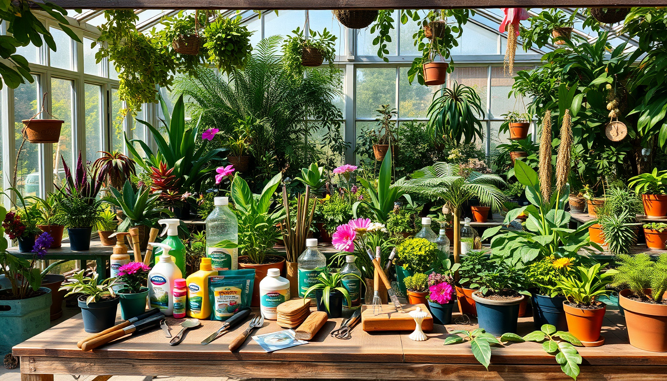 The Top Plant Care Products Available at Saharanpur Nursery in Gajraula