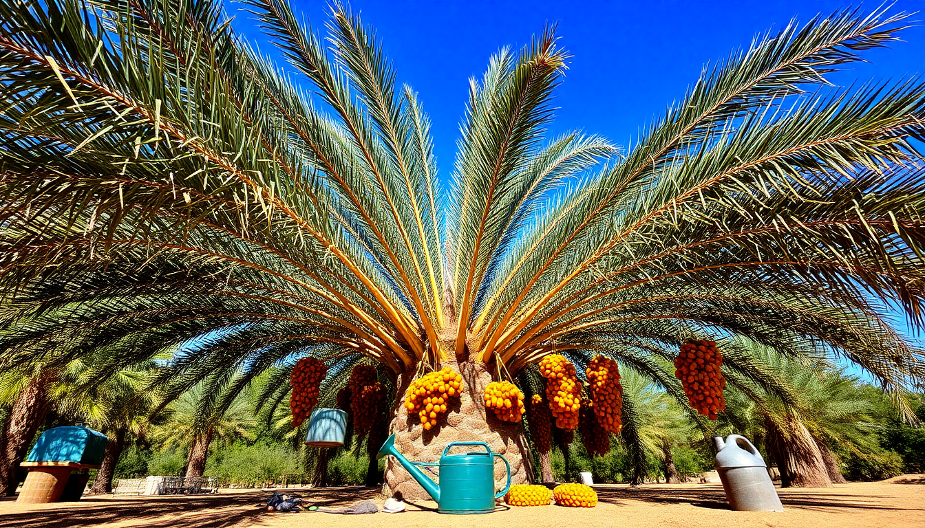 Unlocking the Secrets of the Date Palm: A Guide to Growing Phoenix dactylifera