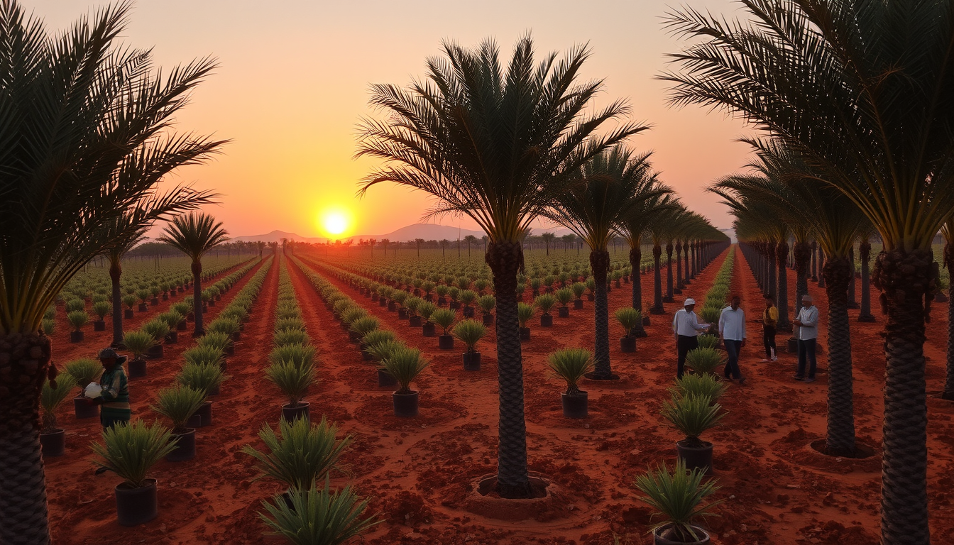 Bulk Date Palm Nursery in Gajraula | Saharanpur Nursery