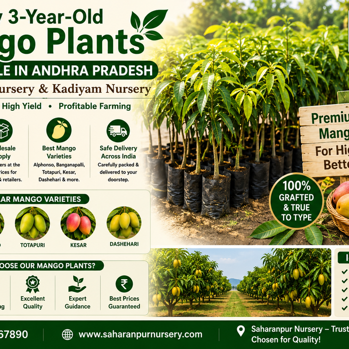 Buy 3-Year-Old Mango Plants Wholesale in Saharanpur Pradesh | Complete Guide for Farmers &amp; Orchard Owners (2026)