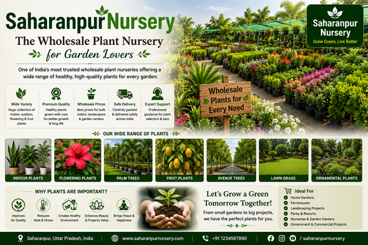 Saharanpur Nursery | The Wholesale Plant Nursery for Garden Lovers (2026 Guide)