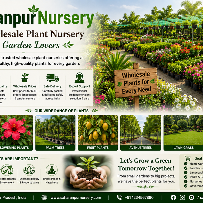 Saharanpur Nursery | The Wholesale Plant Nursery for Garden Lovers (2026 Guide)