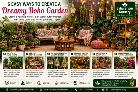 6 Easy Ways To Create A Dreamy Boho Garden (2026 Guide)