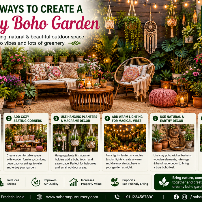 6 Easy Ways To Create A Dreamy Boho Garden (2026 Guide)