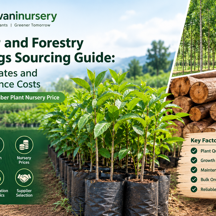 commercial timber plant nursery price