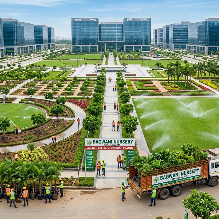 Commercial Landscaping & Irrigation Solutions (Drip & Sprinklers)