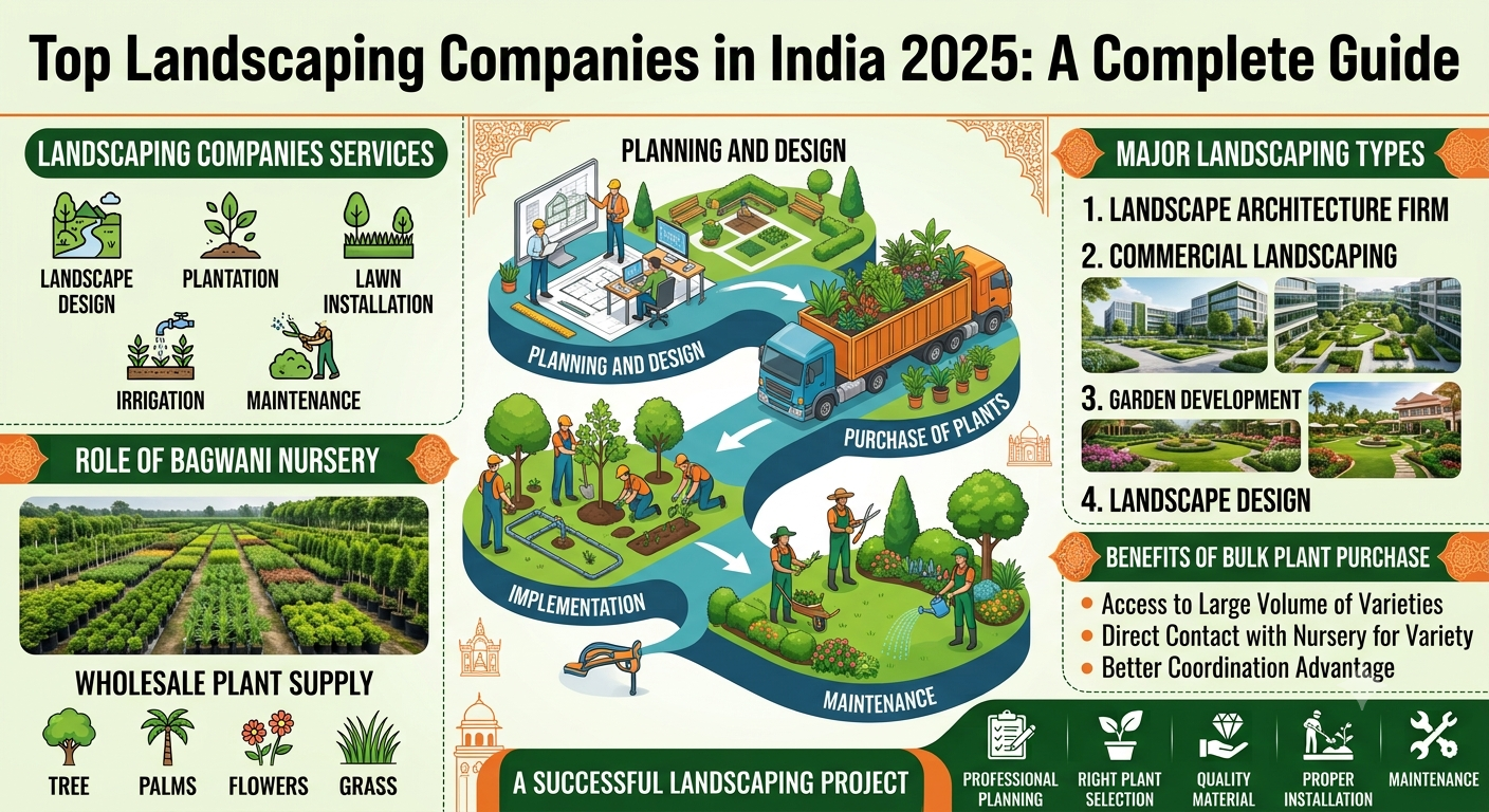 Best 10 Landscaping Companies in India 2025 – Complete Guide