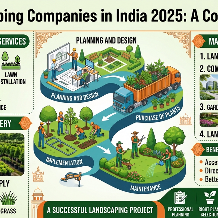 Best 10 Landscaping Companies in India 2025 – Complete Guide