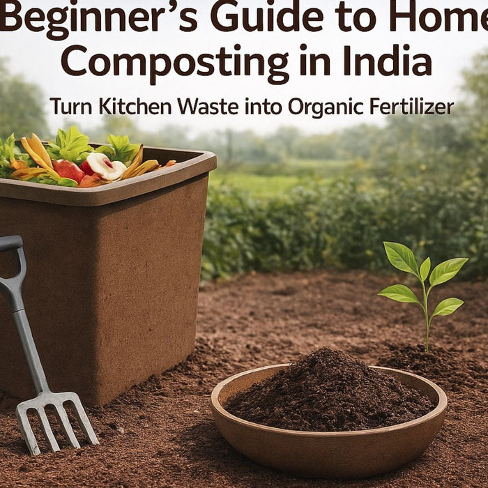 Beginner’s Guide to Home Composting in India: Turn Kitchen Waste into Organic Fertilizer
