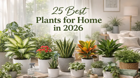 Top 20 Best Plants for Home Garden in India (2026 Guide)