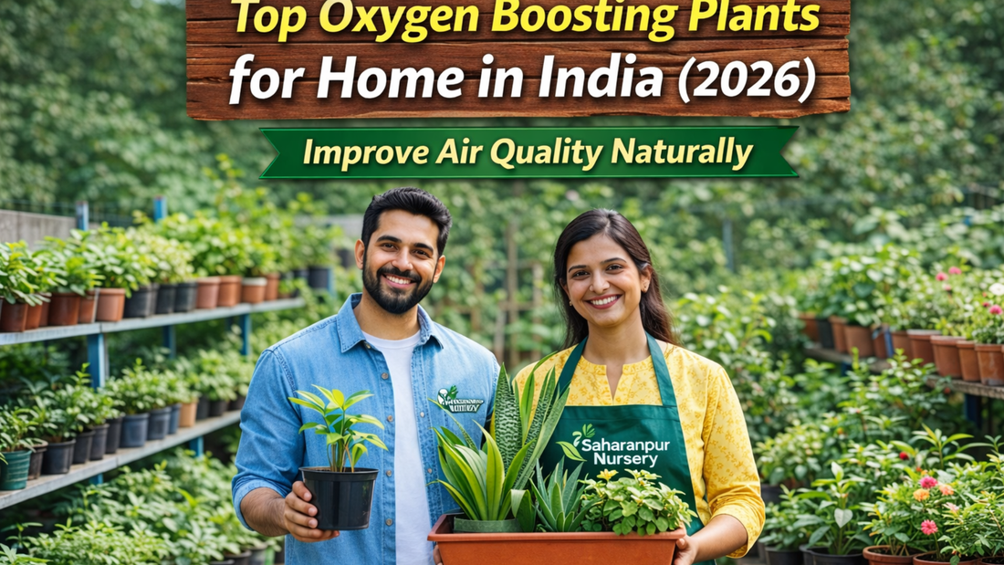 Top Oxygen Boosting Plants for Indian Homes (2026) – Create a Fresh &amp; Healthy Living Space Naturally