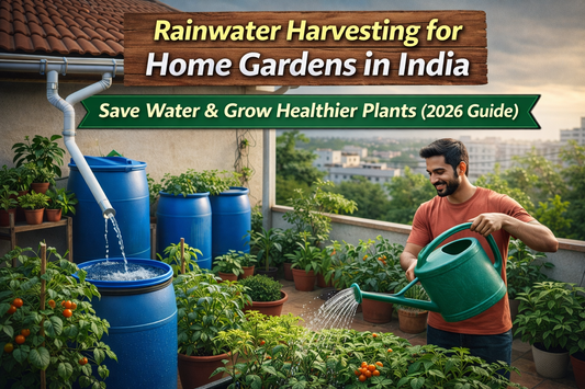 Rainwater Harvesting for Home Gardens in India: Save Water &amp; Grow Healthier Plants (2026 Guide)
