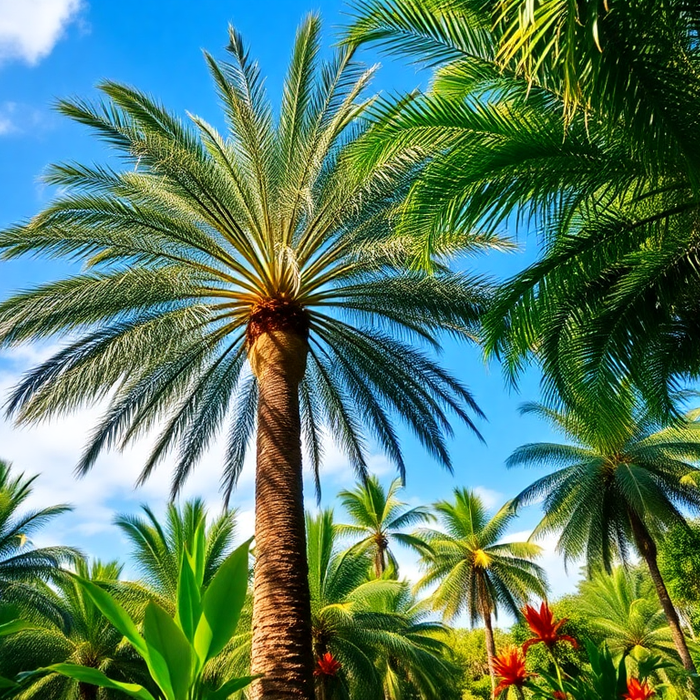 Discover the Majestic Canary Island Date Palm: A Tropical Treasure for Your Garden