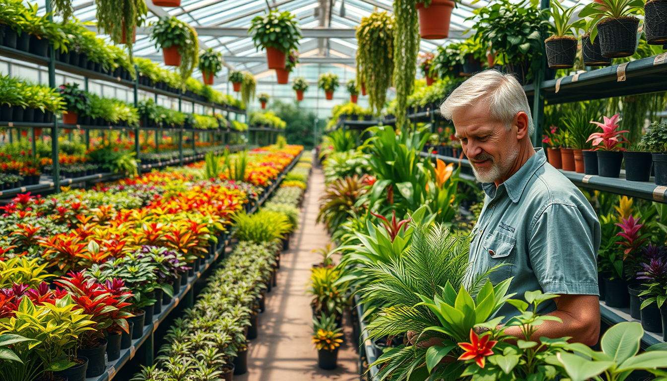 Exploring Unique Plant Varieties at Saharanpur Nursery in Gajraula