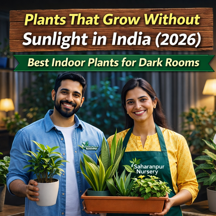 Plants That Grow Without Sunlight in India (2026) – Best Indoor Plants for Dark Rooms